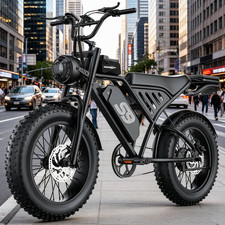 2500W Adults Electric Mountain Bike 20" Fat Tire 48V 33MPH Off-Road E-Bicycle US Electric Bicycles price