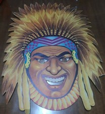 Vintage 1960s Cardboard CARNIVAL MASK Collectible Subject 11 Masks price