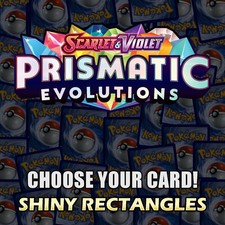 Prismatic Evolutions Pokemon Cards Reverse Holo Rare EX Master Set Singles Pick Masks price