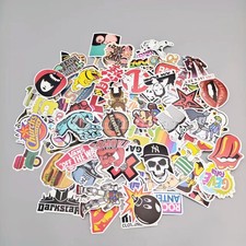 NEW 100 Skateboard Stickers Bomb Vinyl Laptop Luggage Decals Dope Sticker Lot US Skateboard price