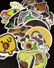 Lot 5 Random Vinyl Decals for Skateboard Laptop Water Bottle Stickers Skateboard price