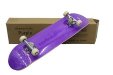 Full Size Standard Maple Deck Skateboard - Purple Skateboard price
