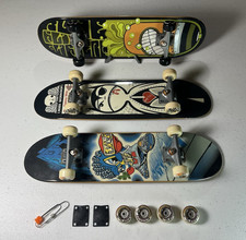 Tech Deck handboard Lot 3 Complete Boards w/ Spare Wheels and parts Skateboard price