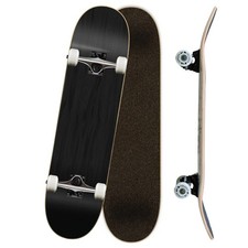 Yocaher Blank Complete Skateboard 7.75" Skateboards - (Complete 7.75" Black) Skateboard price