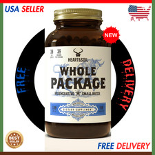 Heart And Soil Whole Package Male Performance Supplement 180 Capsules Grass Fed Organs price