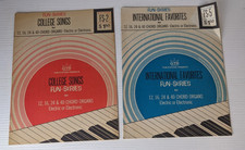 lot of 2 Fun-Series Chord Organs Electric or Electronic FS-2 & 5 college songs Organs price