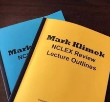 NCLEX Review  Blue & Yellow BOOK Review Books price
