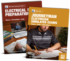 Mike Holt's 2023 Electrician Exam Prep Book & Journeyman Simulated Exams Review Books price
