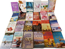 Lot of 36 Mixed Romance – Harlequin Style Authors Love Novels and Stories price