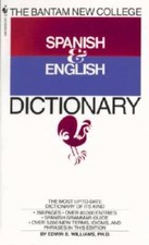 The Bantam New College Spanish & English Dictionary - VERY GOOD Foreign Language Dictionaries price