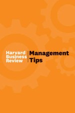 Management Tips: From Harvard Business Review - Hardcover - GOOD Business Management Books price