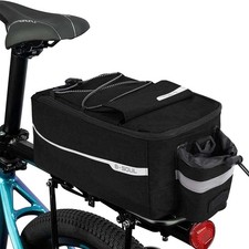 Bicycle eBike Rear Seat Storage Cycling Pannier Saddle Rack Bag Trunk Waterproof Bicycle Accessories price
