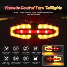 Wireless Bike Taillight Remote Turn Signal Bicycle Rear Light Cycling Tail Lamp Bicycle Accessories price