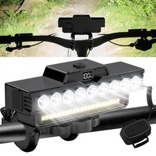 Rechargeable LED Bicycle Headlight USB Fast Charge 130dB Horn IP44 Waterproof Bicycle Accessories price