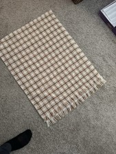 Brown Checkered Fringe Poncho – Boho Western Style Wrap Shawl Shawl price