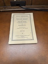 1927 RARE Your Horoscope Dream Book Palmistry and Fortune Telling Akin Dell Astrology - Fortune - Dream Interpretation price