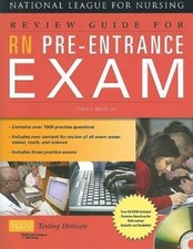 Review Guide For RN Pre-Entrance Exam - Paperback By NATL LEAGUE NURSING - GOOD YGS and LYS Books price