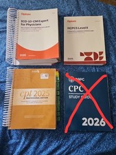 CPC Certification Exam Bundle CPT 2025 HCPCS 2025 ICD-10 2026 YGS and LYS Books price