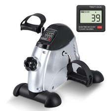 Mini Exercise Bike with Mat Pedal Exerciser Machine Foot Leg&Arm Recovery Peddle Exercise Bikes price
