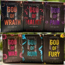 Rina Kent 6 Book Set | Legacy of Gods Series Paperback | English USA STOCK Story Books price
