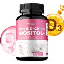 MYO & D-CHIRO INOSITOL 120pcs - Balance Hormone, Female Ovarian Health Amino Acid price