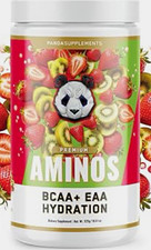 Panda Supplements Premium Aminos BCAA + EAA Hydration Powder New Sealed 525g Amino Acid price