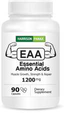 Essential Amino Acids (EAA), High Potency Muscle Growth Supplement Capsules Amino Acid price