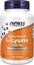 Supplements, (L-Lysine Hydrochloride) 1,000 Mg, Double Strength, Amino Acid, 100 Amino Acid price