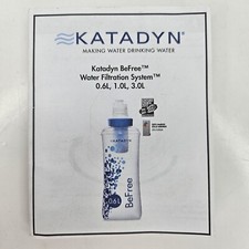 Katadyn BeFree Water Bottle Filter Purification Filtration System Instructions Water Bottle & Bottle & Purification System price