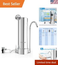 Water Filter System 5-Stage Purification Mineralization Stainless Steel Water Bottle & Bottle & Purification System price