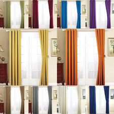 2 PC Heavy Thick Blackout Grommet Window Curtain Drape Treatment Room Darkening Curtain Accessory price