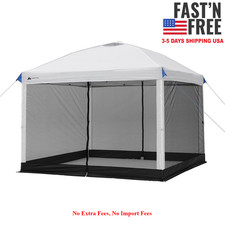 Canopy Mesh Curtain Accessory with Zippered Walls for 10' x 10' Canopy Curtain Accessory price