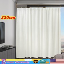 200cm Curtain Rod U-shaped Long Rod W/gauze Curtain Privacy Partition Protection Curtain Accessory price
