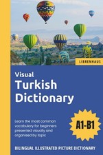 Visual Turkish Dictionary - Learn the most common vocabulary for beginners organ Turkish Dictionary price