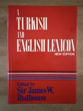 Turkish And English Lexicon Sir James W Redhouse 1987 HC Dictionary Beirut Turkish Dictionary price