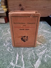 KUCUK LUGAT Turkish/English Dictionary HB Kanaat Kitabevi Istanbul reference Turkish Dictionary price