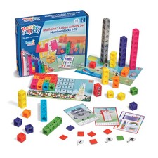 MathLink Cubes Activity Set 1-10 | 30 Preschool Learning Activities, Counting Bl Education Sets price