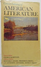Concise anthology of American literature American Literature price