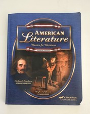 Abeka American Literature Textbook 11th Grade 4th Edition Like New American Literature price