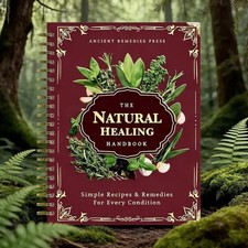 The Natural Healing Handbook Spiral Bound Guide For Herbal Remedies And NaturalT Medical Books price