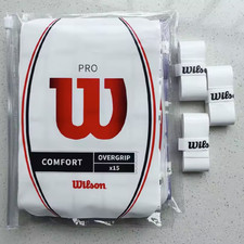 Wilson Pro Comfort Tennis Badminton Overgrip White 15 Pack_Zipper Bag Tennis & Badminton price