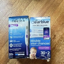 Clearblue Advanced Digital Ovulation Test Kit 30 Ovulation  2 Pregnancy Tests 2 Pregnancy / Ovulation Test price