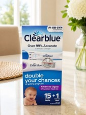 Clearblue Advanced Digital Ovulation Test Kit 15 Tests + 1 Pregnancy Test Pregnancy / Ovulation Test price