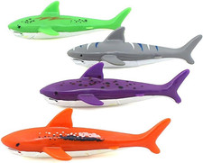 Underwater Swimming Diving Torpedo Shark Toy – 4 Pack Fins (Outdoor) price