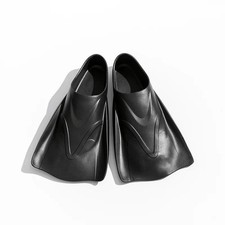 Swim Fins Snorkel Diving Flippers Adjustable Silicone Open Heel Short Training Fins (Outdoor) price