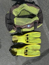 Scubapro GO Sport Diving Fins - Yellow, Size Large, Excellent condition. Fins (Outdoor) price