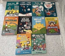 10 Dr. Seuss Books Random, Mixed NO DUPLICATES Hardcover Kids Books Youth Books price