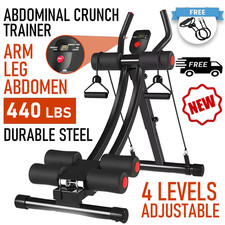 Ab Abdominal Exercise Machine Cruncher Trainer Body Shaper Gym Equipment Trainer Fitness Equipment price