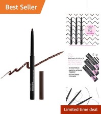 Mega Last Waterproof Retractable Gel Eyeliner - 16-Hour Smudge Proof, Dark Brown Eyeliners price