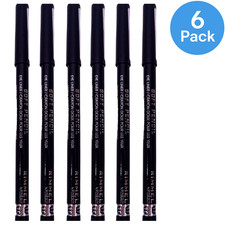 Rimmel London Soft Kohl Kajal Eye Liner Pencil 061 Jet Black 6 Pack New Eyeliners price